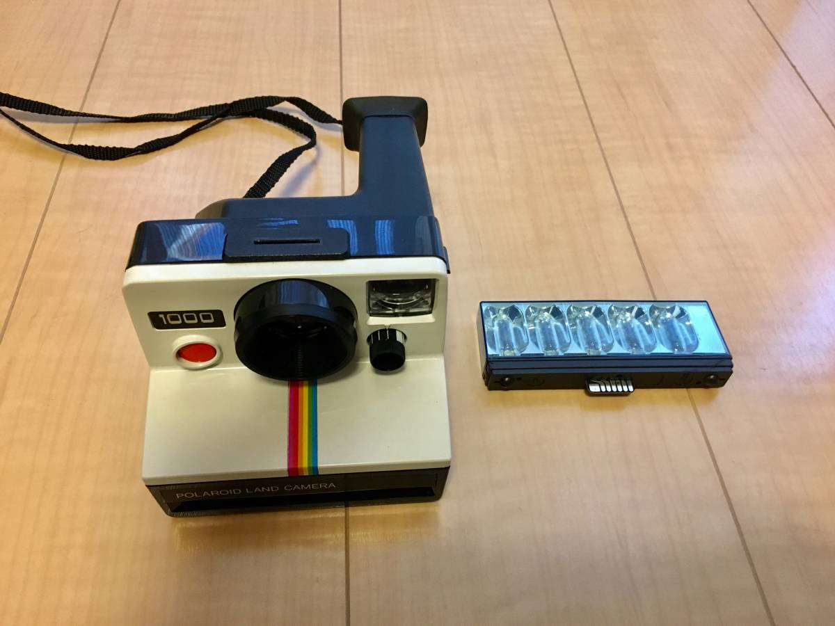 ☆POLAROID LAND CAMERA 1000 ポラロイド フラッシュ付き Quick Flash AFL-S ☆_3