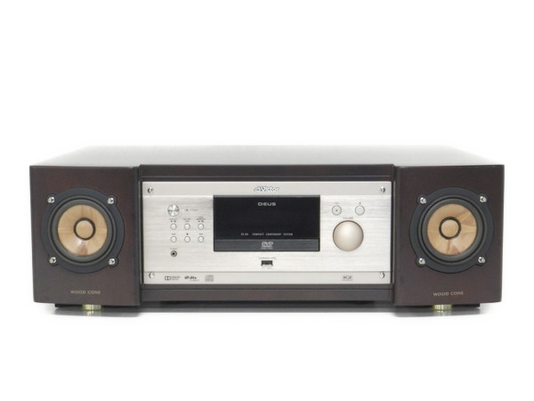 中古 Victor ビクター コスモサウンド EX-B3 ウッドコーン コンポ