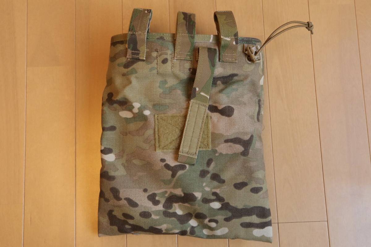 米軍実物 EAGLE ロールアップ ダンプポーチ マルチカム迷彩 SOFLCS 特殊部隊