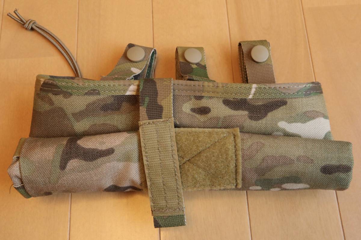 米軍実物 EAGLE ロールアップ ダンプポーチ マルチカム迷彩 SOFLCS 特殊部隊