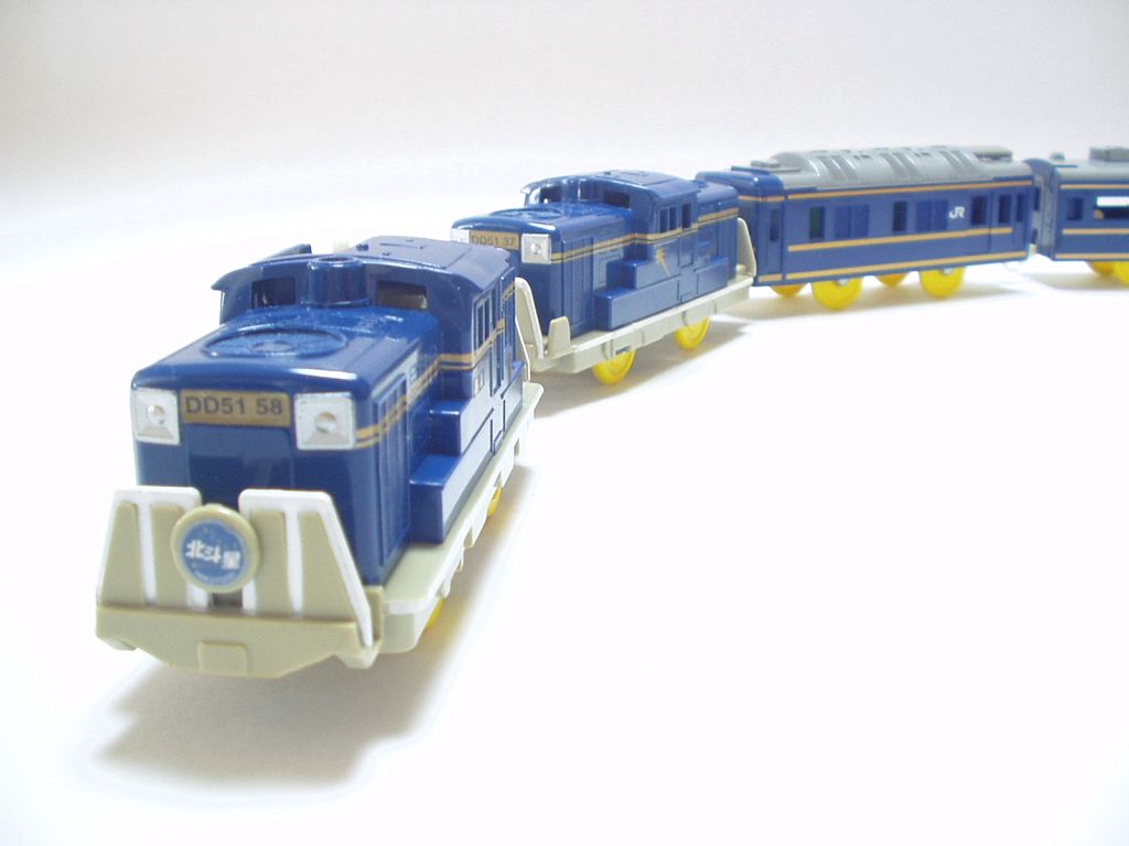 【100%新品】 プラレール/寝台特急北斗星 DD51重連+客車/7両編成/d09(車両単品)｜売買されたオークション情報、yahooの商品情報をアーカイブ公開 - オークファン 車両単品