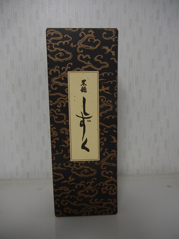 □ 黒龍 □ しずく □ 720ml □ 2017年11月 □