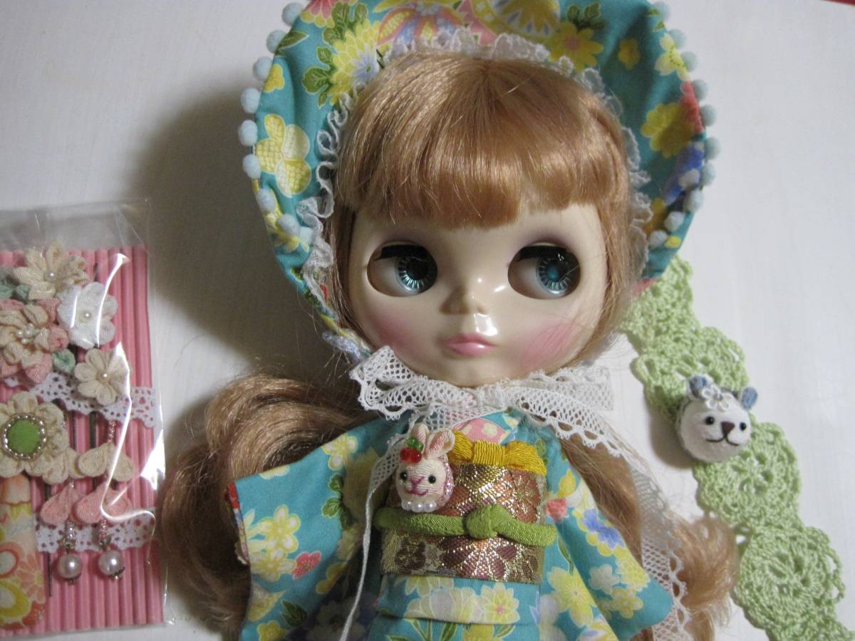 ブライス blythe ハンドメイド 豪華お着物セット5*