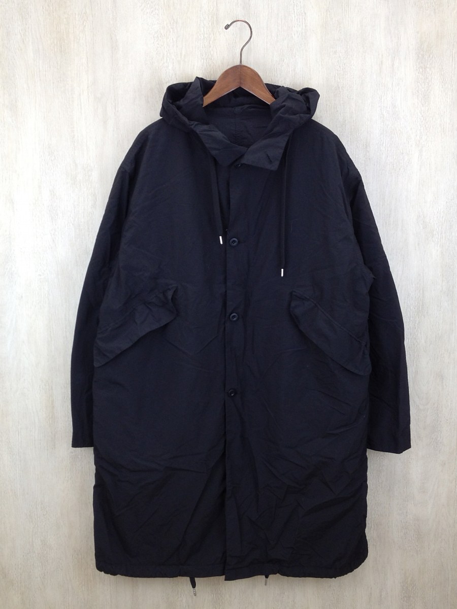 TEATORA◆Packable Souvenir hunter/モッズコート/48/ナイロン/BLK/tt-104-P-SA