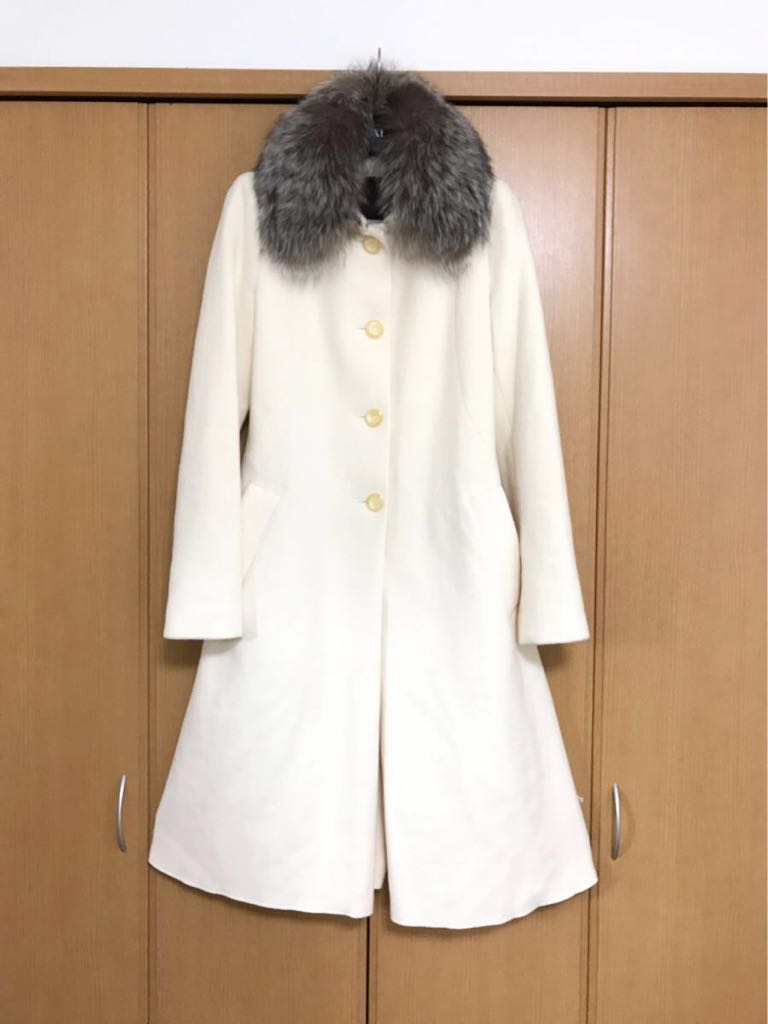 sov.ダブルスタンダード★アンゴラ100%ロングコート