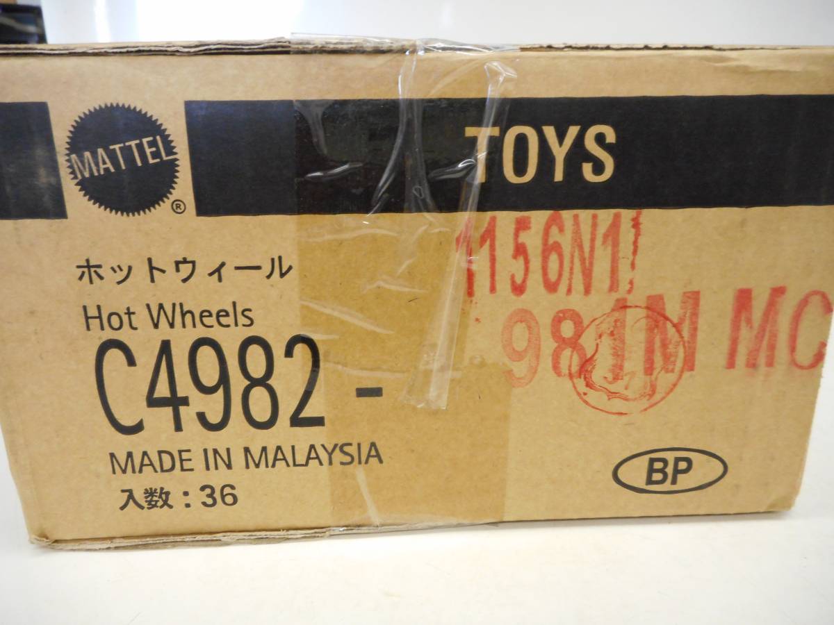 新品　ダンボール箱未開封品１箱36個入り ホットウィールＣ4982-981　ММＣ