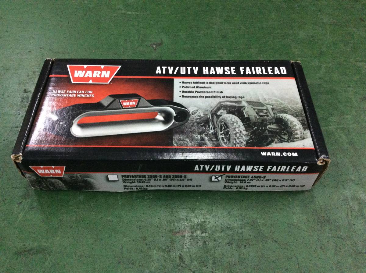 WARN 94245 Hawse Fairlead ウインチ フェアリード ラングラー 