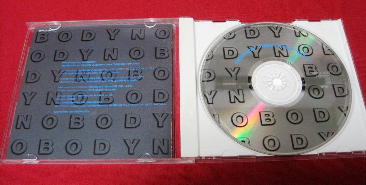 NOBODY CD NOBODY 1982～1994 GIFT ノーバディ NOBODY⁄1982～1994