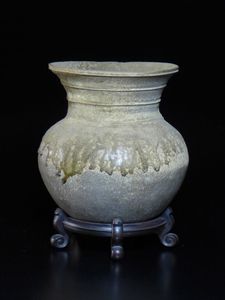 銀閣】朝鮮新羅土器須恵器箱入旧家蔵出(W665）