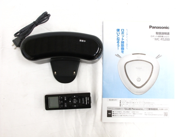 中古 Panasonic パナソニック MC-RS200-K ルーロ 掃除機 ロボット