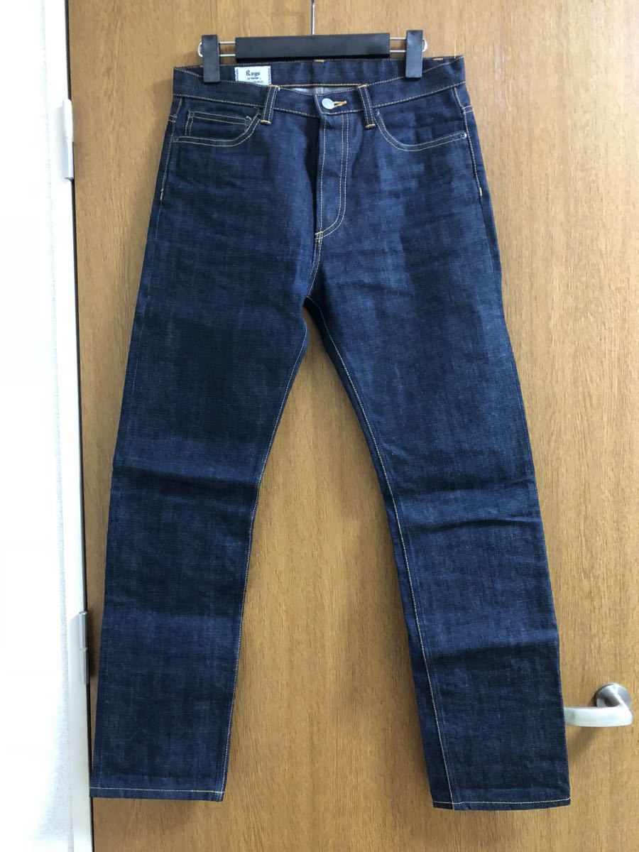 ラグスマックレガー ストレートデニムパンツ 30 セルビッチ Rags 