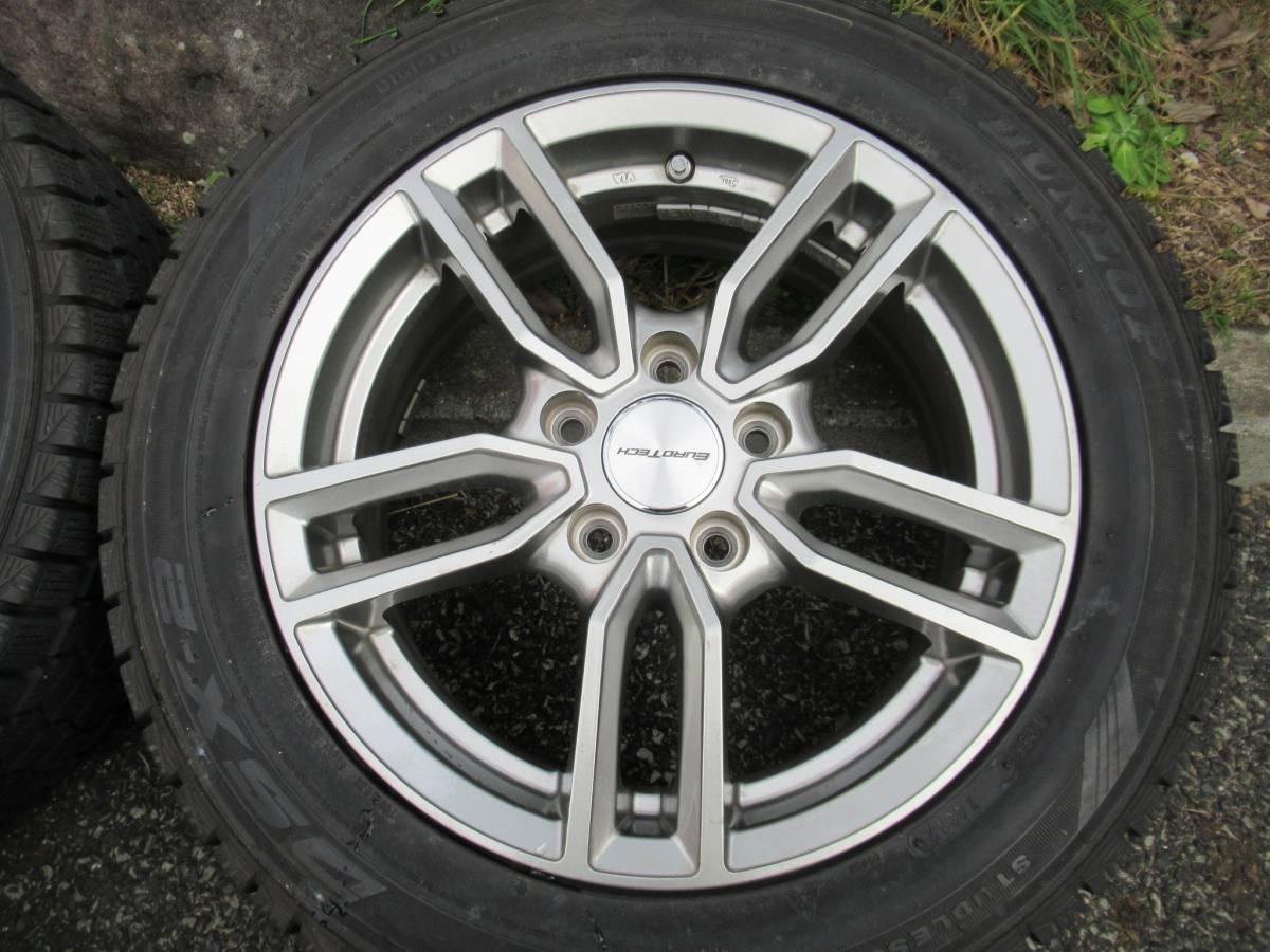 程度良好 バリ山 205/55R16 PCD112 ベンツ等