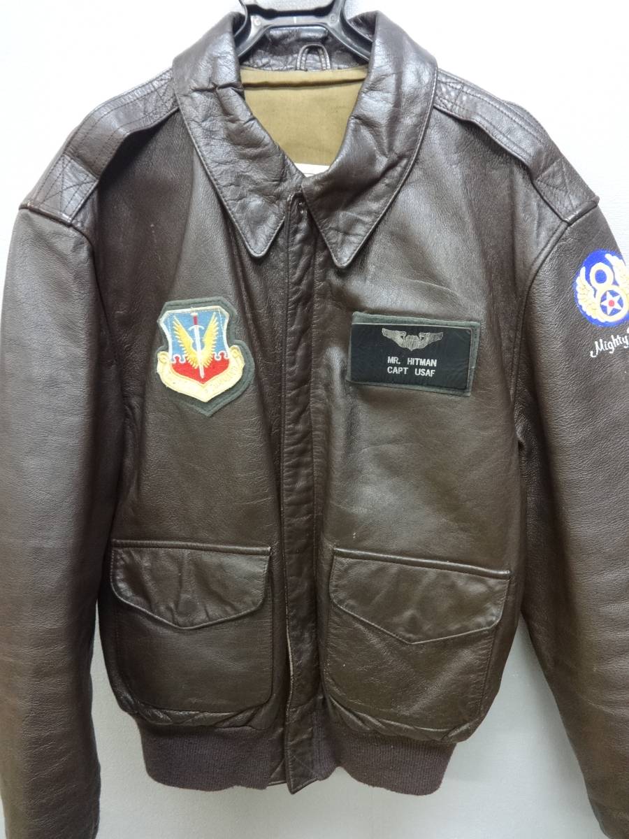 米軍実物/A-2/ピンナップガール/ハンドペイント/G-1/B-3/良品