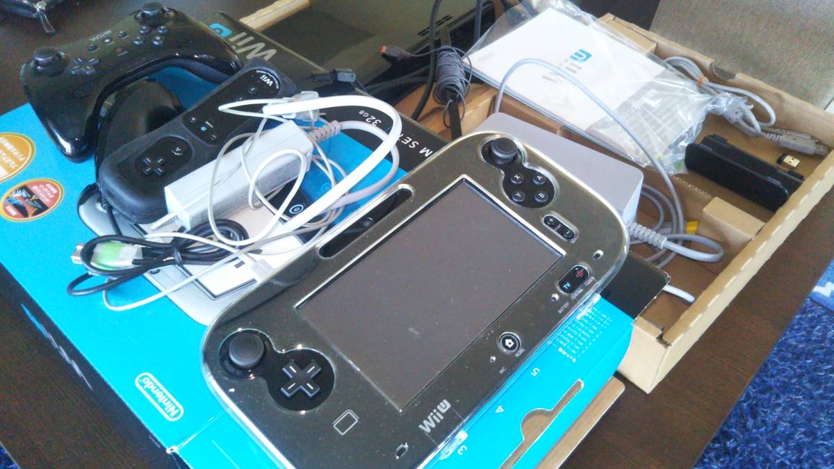 U プレミアムセット クロ 32GB 任天堂 ゲーム 美品 ファミリー | Wii