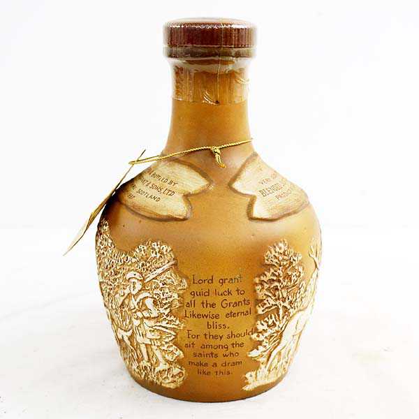 ☆古酒 GRANT'S（グランツ）21年 陶器 重量1240g G7L0136