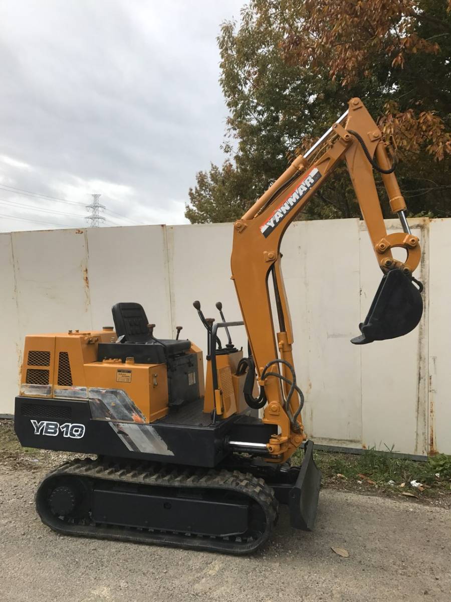 ヤンマー ユンボ YB10-2 Backhoe YANMAR(建設機械、重機)｜売買された