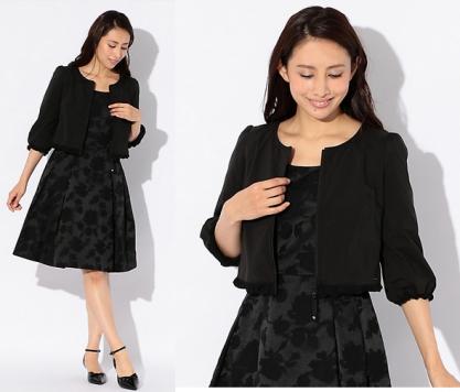 新品今季販売中TOBECHIC新品今季販売中TOBECHICチュール×タフタリバーシブルボレロ31，320税込黒フリーサイズカーデ