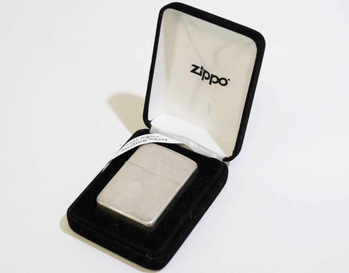 中古品 Zippo スターリングシルバー 1941 レプリカ 純銀 2016年製
