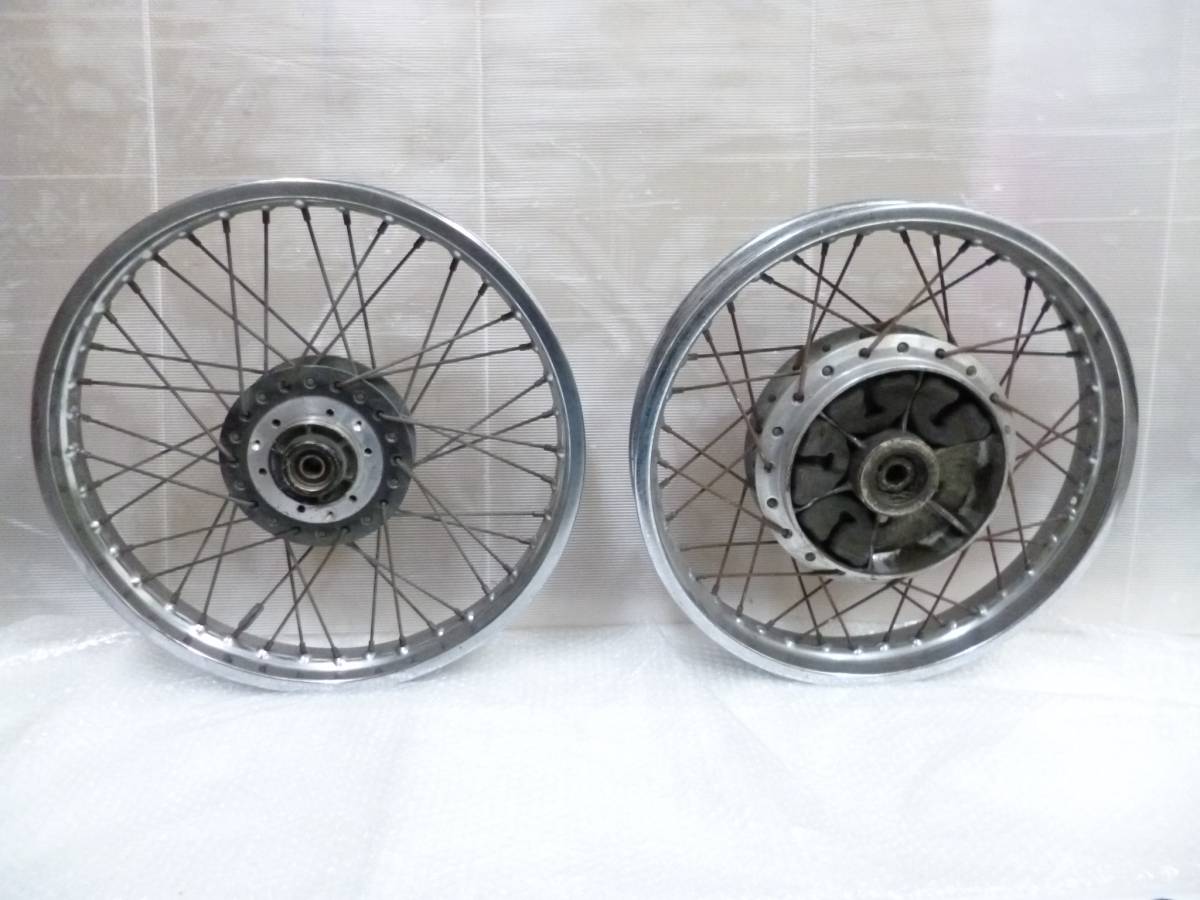 Z1 純正 当時物 タカサゴホイール 刻印有り 前後セット 希少 TAKASAGO