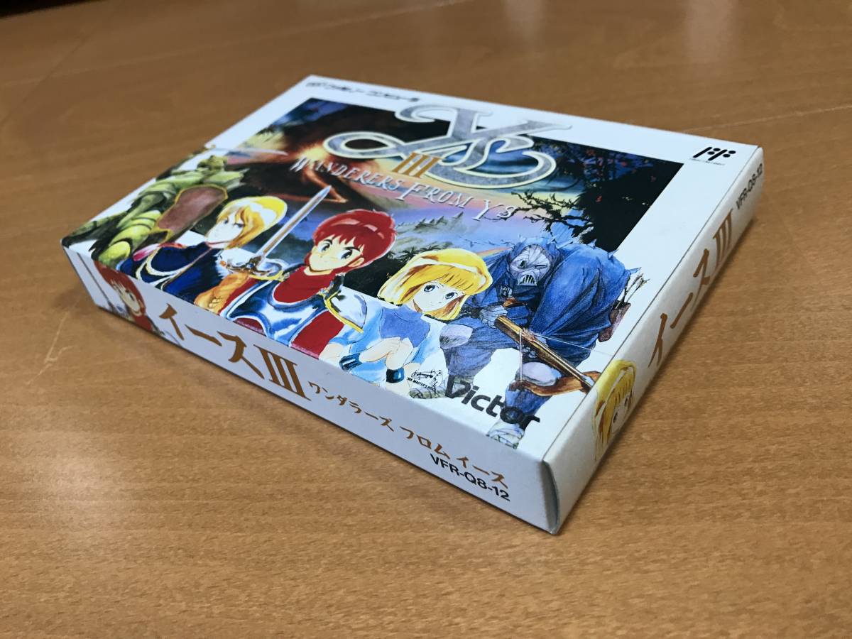 ワンダラーズ フロム イースIII イース ファミコン 動作未確認 イース