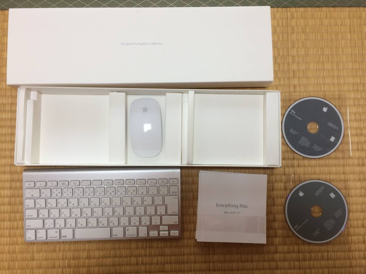 Apple mac ワイヤレスキーボード マウス セット