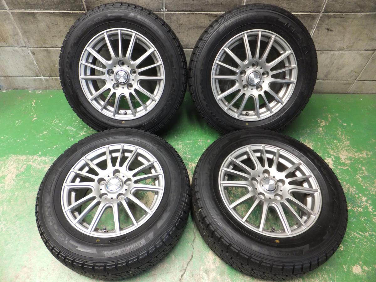 美品★ほぼ10分！スタッドレス 195/65R15 グッドイヤー アイスナビ ZEA2 ラブリオン ravrion selzer★