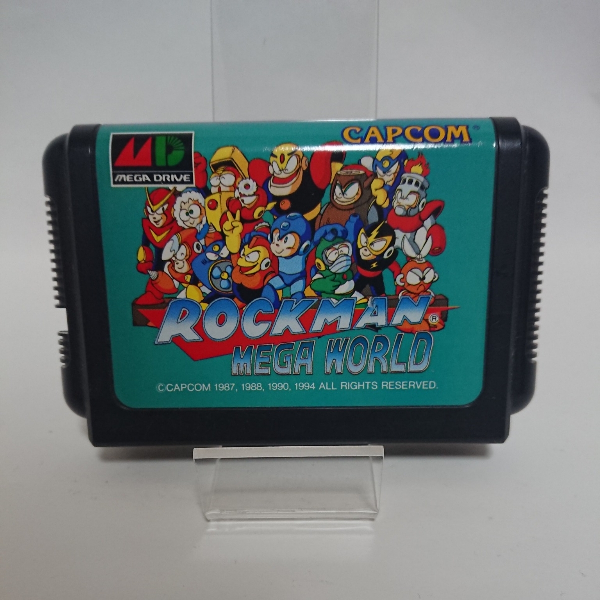 ロックマンメガワールド MD メガドライブ 動作確認済! ロックマンメガ