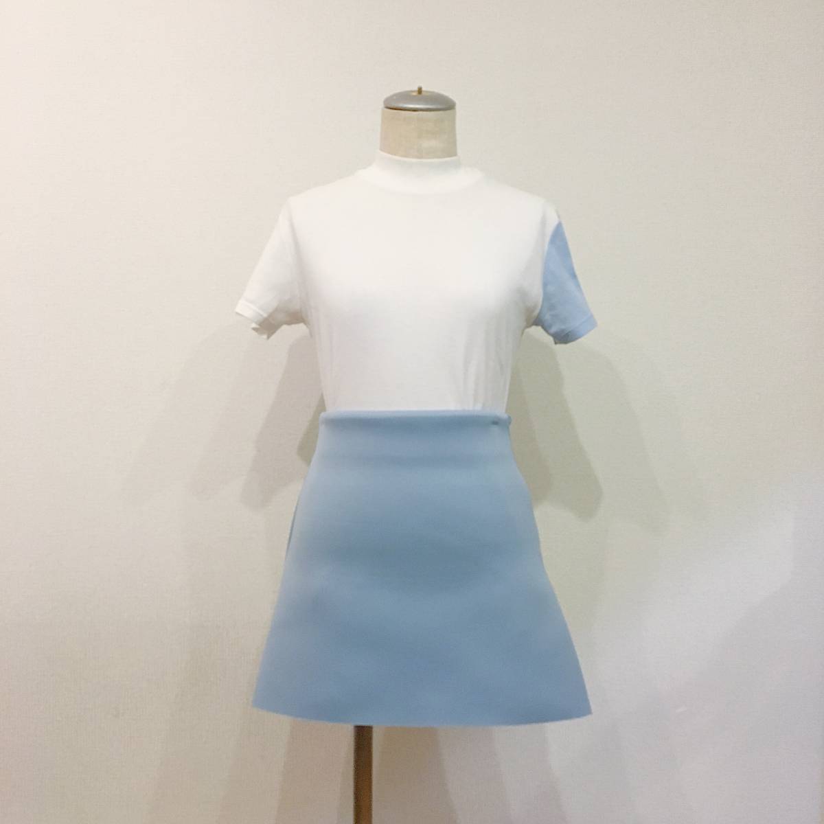 jacquemus ジャックムス リブニット カットソー 水色 JACQUEMUS