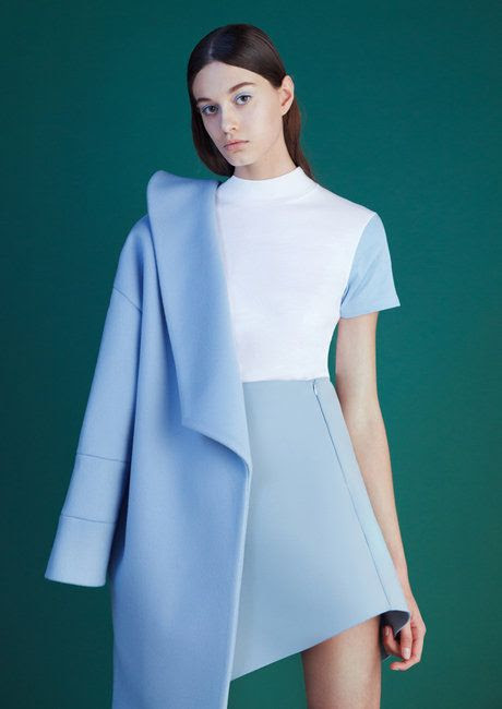 jacquemus ジャックムス リブニット カットソー 水色 JACQUEMUS