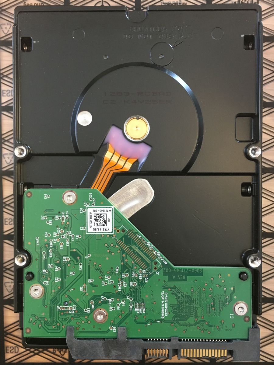 3.5インチ 4TB SATA HDD WD WD40EZRX 【送料込】