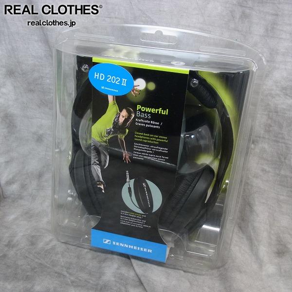 未開封 SENNHEISER/ゼンハイザー HD202Ⅱ ヘッドフォン /UP8 セール