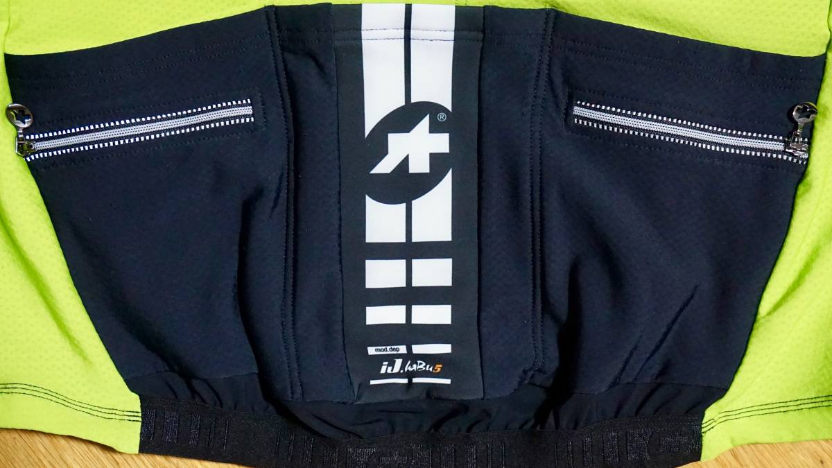 ASSOS アソス iJ.haBu5 ウィンタージャケット グリーン Mサイズ （ハブ