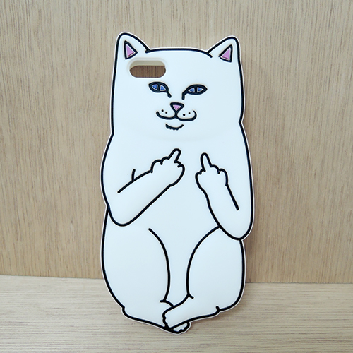 RIPNDIP リップンディップ iPhone ケース ホワイト SE 5/5S◎ネコ◎正規品◎送料無料