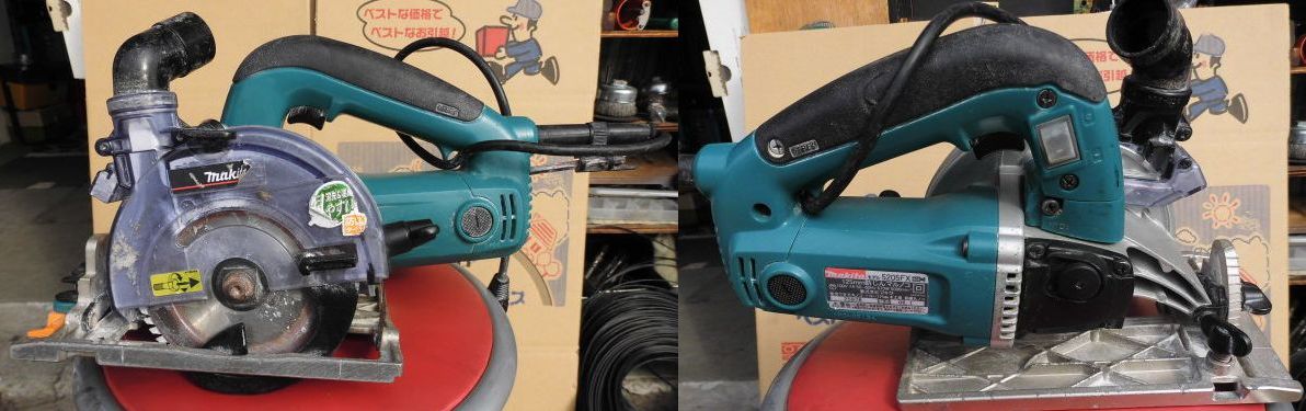 ☆USED/makita☆マキタ 3点SET【集じん機モデル 474】【防塵丸ノコ 