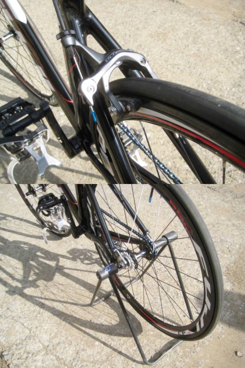 FUJI フジ TRACK PRO 2010 49cm シングルギア カスタムパーツ付 