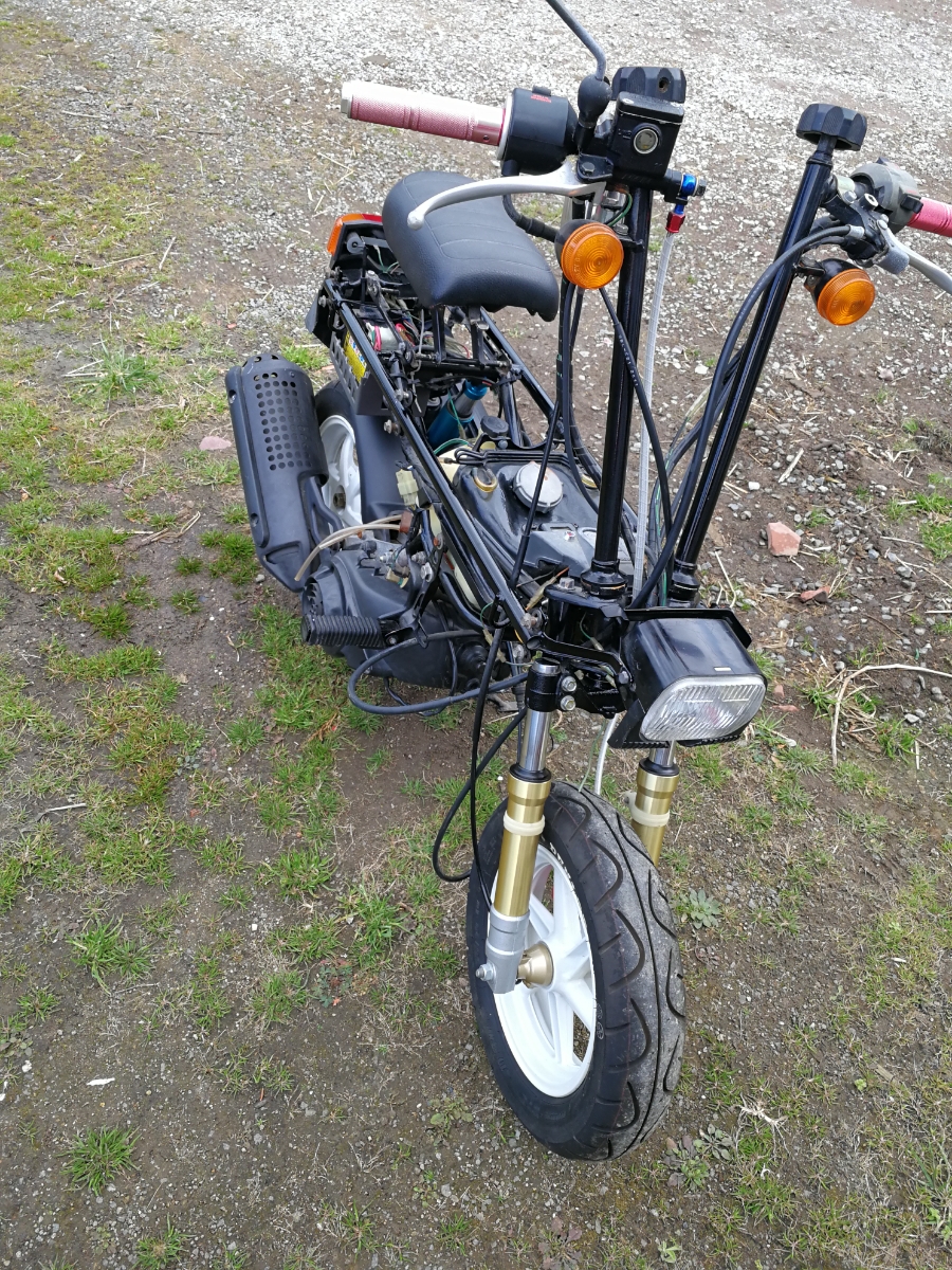 ホンダ　モトコンポ　未登録未使用 Yahoo!オークション モトコンポ ライブモトコンポZX使用 売り切り