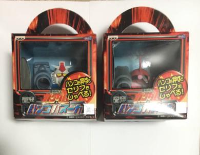 バンプレスト レアプライズ景品 ガンダム 音声ハンコバズーカ ガンダム&シャア専用ザク 新品未開封品 SDガンダム ガンダムコレクション