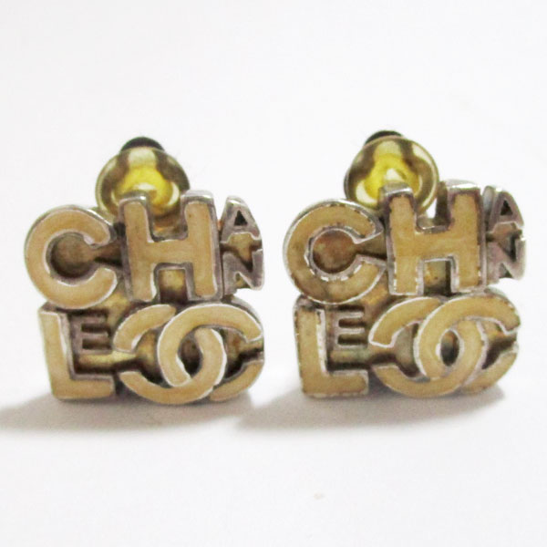 1円~! シャネル/CHANEL ココマーク ロゴイヤリング ビンテージ 1円~! シャネル/CHANEL ココマーク ロゴイヤリング ビンテージ