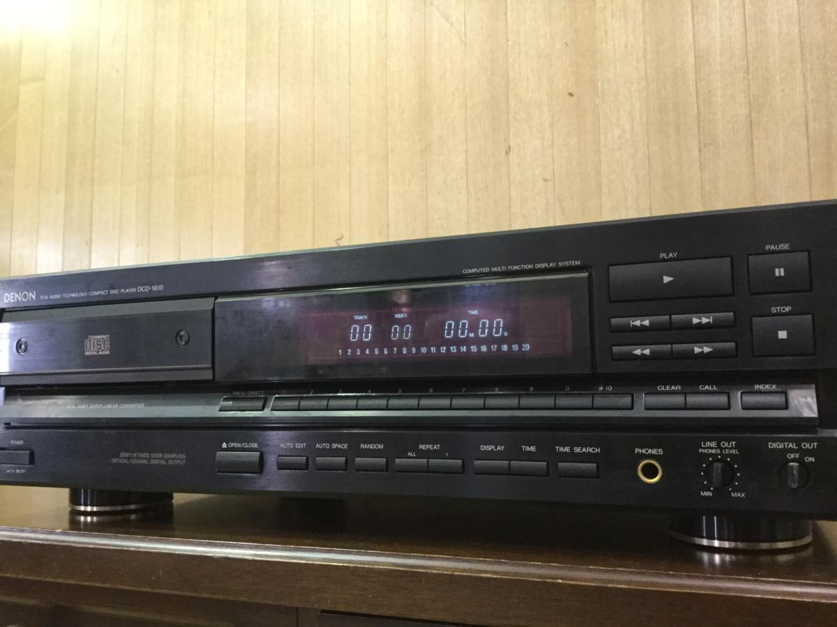 DCD-1610 CDプレーヤー デノン DENON CDデッキ - JDENON 064328 Cd 