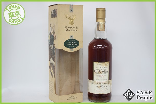 ◇注目! タリスカー カスク 1955 700ml 50.4％ 箱付 AA