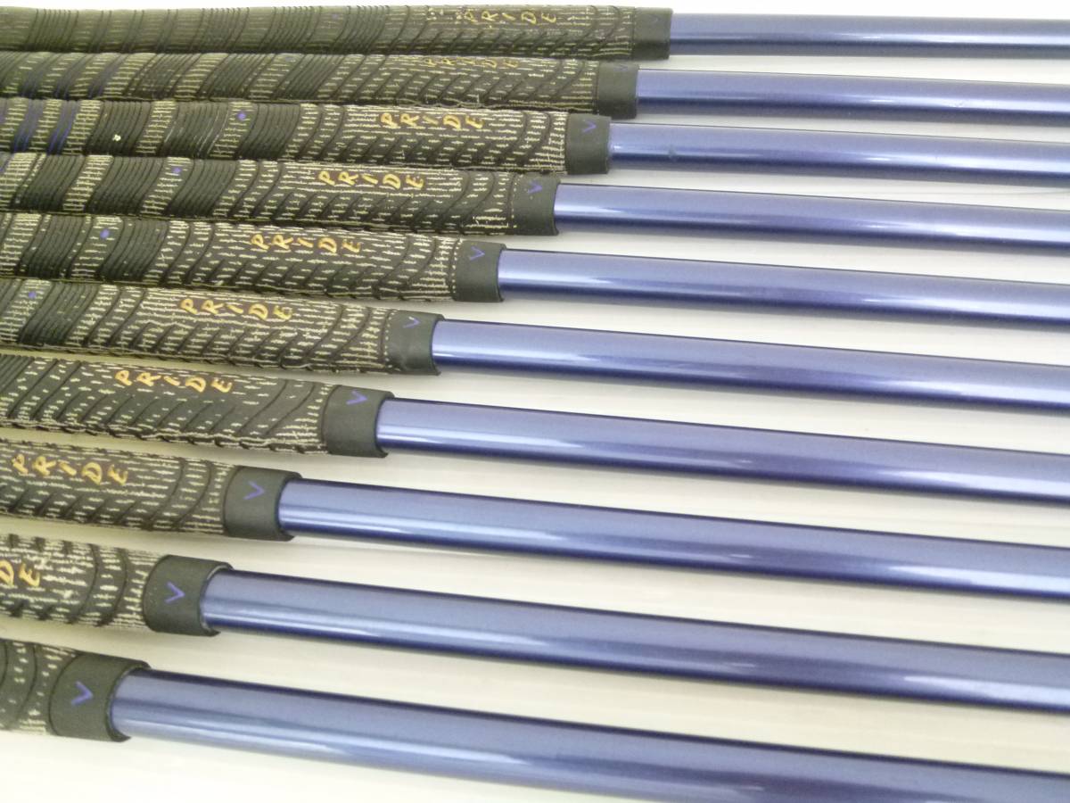 豪華10本組!!! ◆◆ ジャンボ尾崎 チタンマッスル カーボンR ◆◆ 3#-Sw