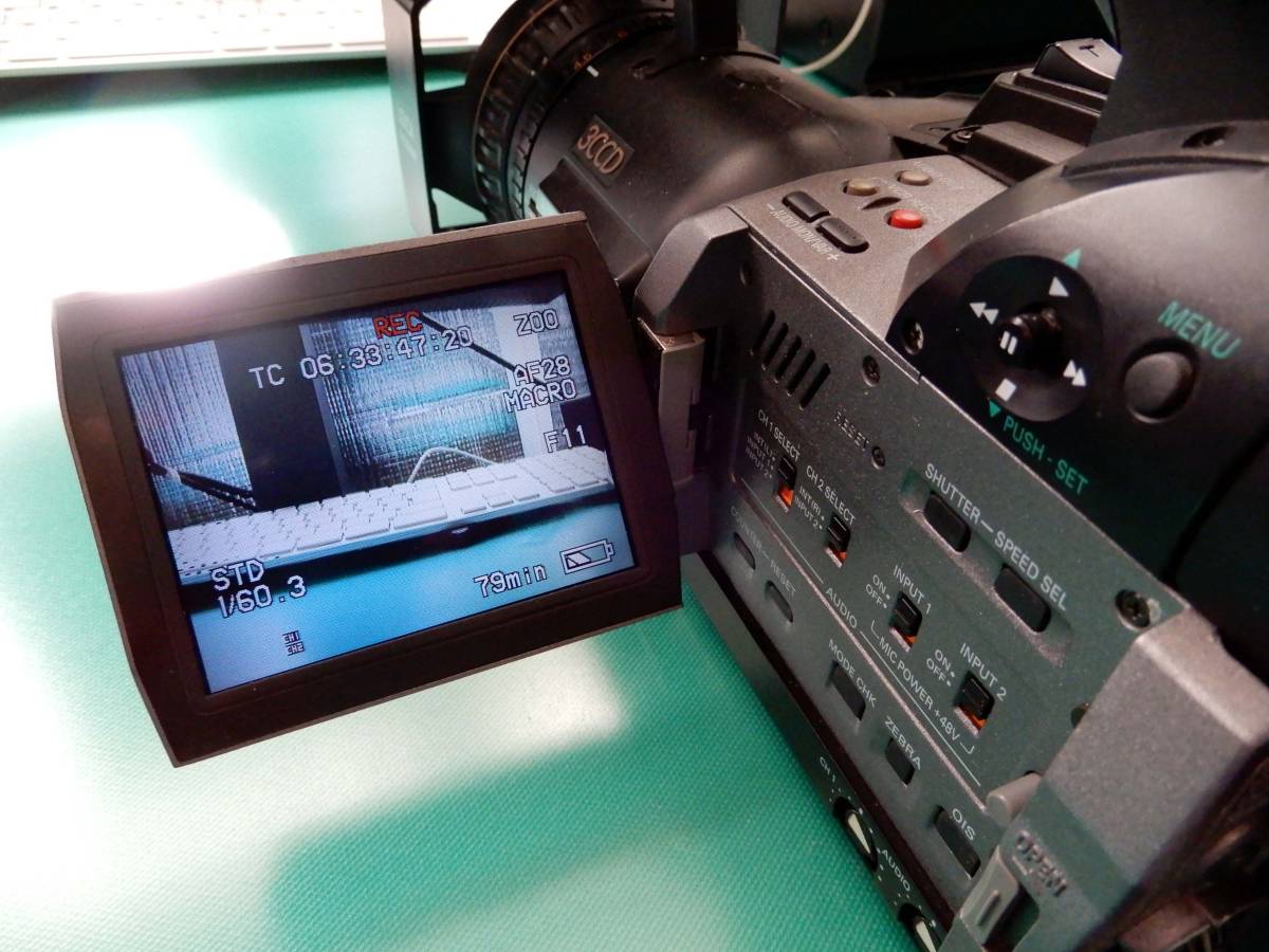 Panasonic DVX100 業務用DVの名機 ワケあり品 Panasonic 撮影再生OK 訳