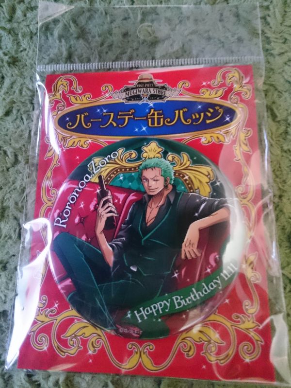 ONE PIECE ワンピース 麦わらストア バースデー 缶バッジ ナミ 公式