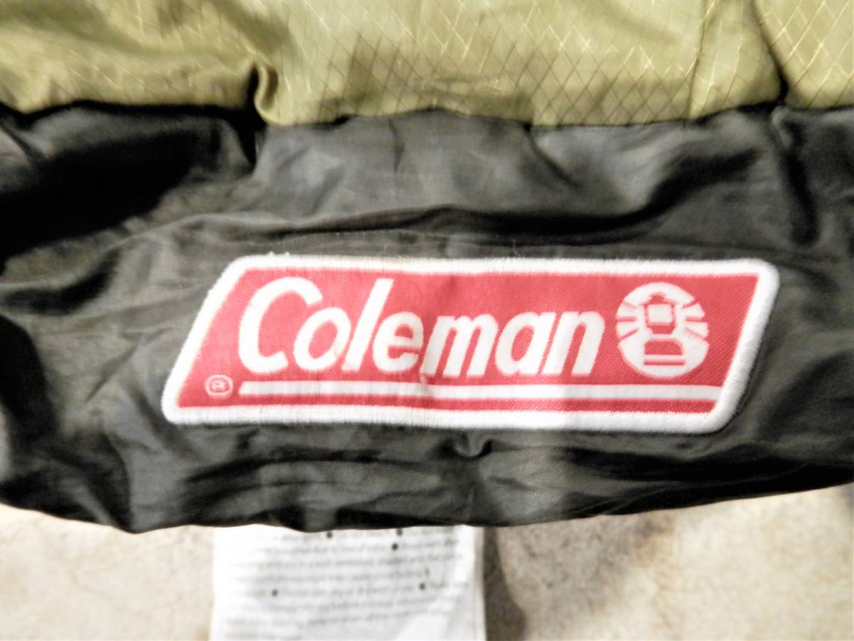 美品 Coleman コールマン 大人用寝袋 マミー型 －18℃まで対応 sleeping 