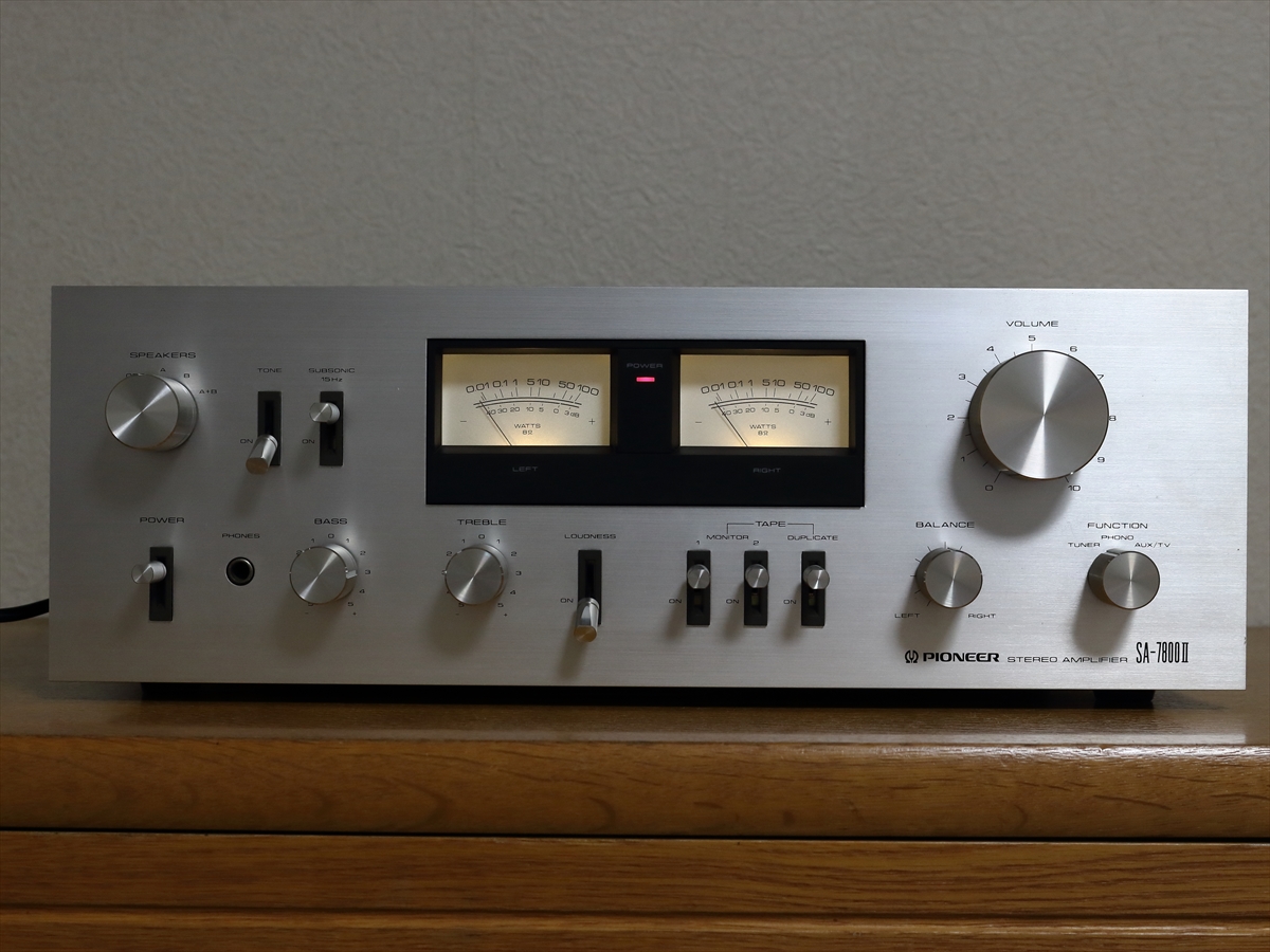 PIONEER SA-7800Ⅱ プリメインアンプ ジャンク品 PIONEERSA-7800Ⅱ