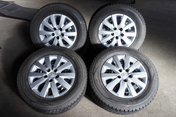 トヨタ純正スチール / DUNLOP WINTER MAXX SJ8 ■ 16インチ4本セット ■ ラッシュ ・ ビーゴ etc...
