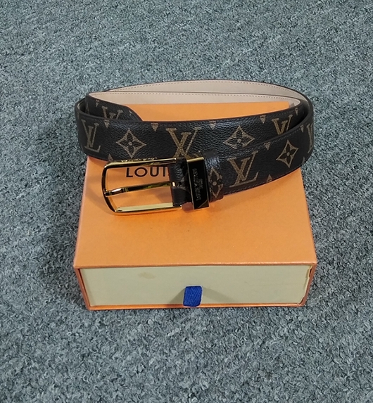 美品　LOUIS VUITTON　Belt ベルト　メンズ ブラウン　 LOUIS VUITTON - 公式 ｜ルイ・ヴィトン ヘリテージ