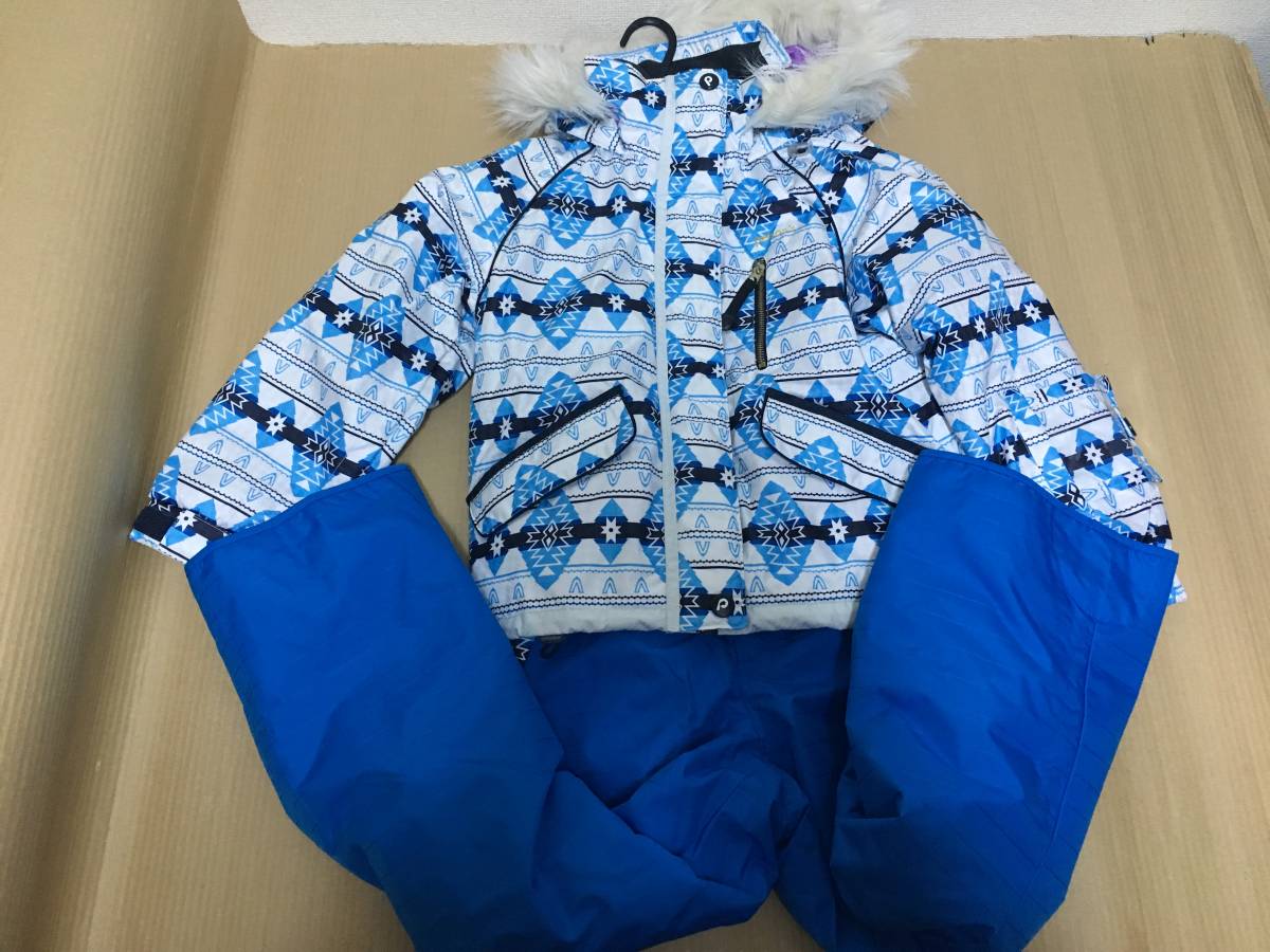 【美品１回だけ着用】女の子用のスキーウェア　パーソンズ　130　