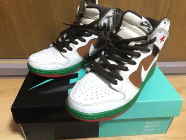 1円から NIKE DUNK HIGH PREMIUM SB CALIFORNIA US9 27cm カリフォルニア