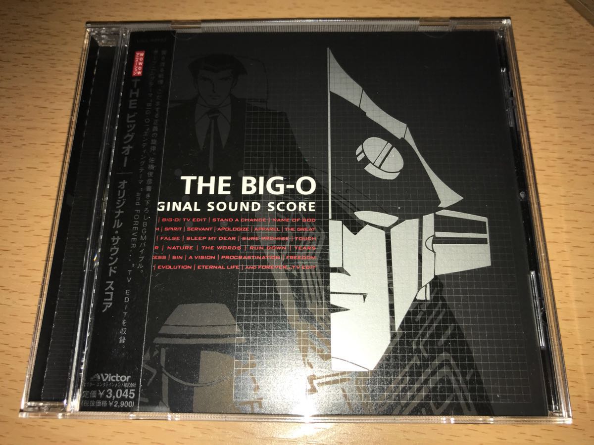 THE ビッグオー オリジナルサウンドスコア THE BIG-O CD アニメソング